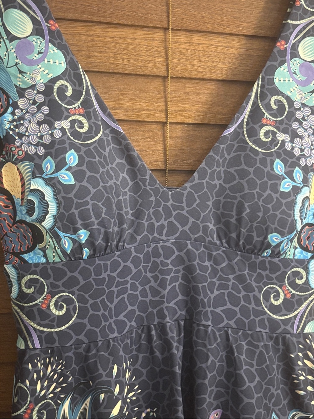 Johnny Was Sea Owl Skirted One-Piece Swimsuit Boho - Picture 7 of 14